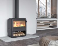 Cosy Flamme Poeles A Granules A Chateaubriant Rock 350 WB