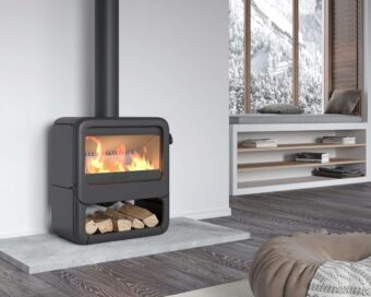 Cosy Flamme Poeles A Granules A Chateaubriant Rock 350 WB