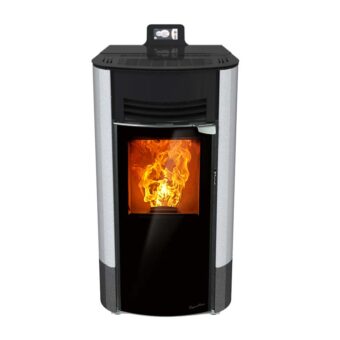 Cosy Flamme Poeles A Granules A Chateaubriant H7 Creation Blanc Anthracite Bas Web