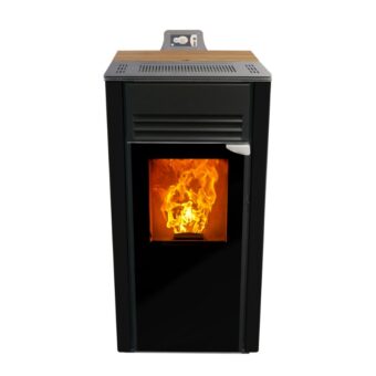 Cosy Flamme Poeles A Granules A Chateaubriant H7 Signature CS Anodic Black Face