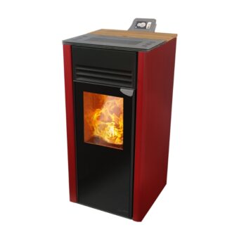 Cosy Flamme Poeles A Granules A Chateaubriant H7 Signature CS Profil Framboise