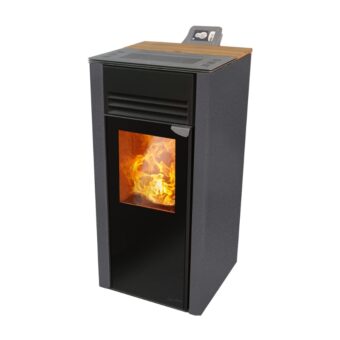 Cosy Flamme Poeles A Granules A Chateaubriant H7 Signature CS Profil Anthracite