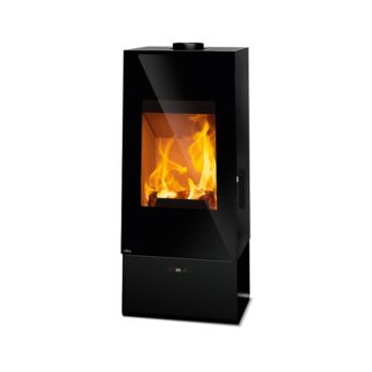 Cosy Flamme Poeles A Granules A Chateaubriant LOOK R3 Socle Noir