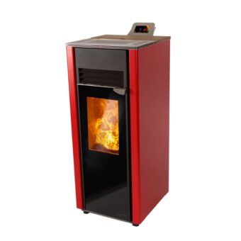 Cosy Flamme Poeles A Granules A Chateaubriant SIGNATURE H5 CS Cerise Profil