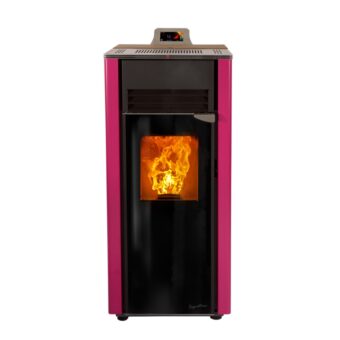 Cosy Flamme Poeles A Granules A Chateaubriant SIGNATURE H5 CS Pink Face