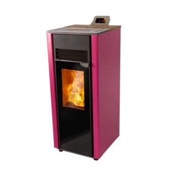 Cosy Flamme Poeles A Granules A Chateaubriant SIGNATURE H5 CS Pink Profil