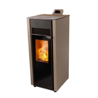 Cosy Flamme Poeles A Granules A Chateaubriant SIGNATURE H5 CS Sable Profil