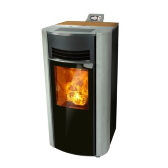 Cosy Flamme Poeles A Granules A Chateaubriant SIGNATURE H7 Beton Profil