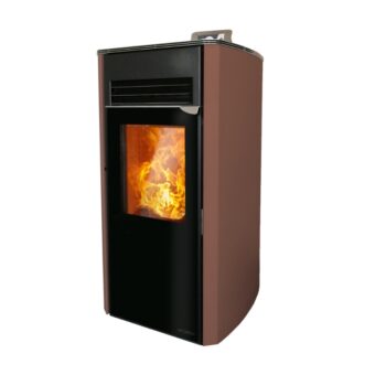 Cosy Flamme Poeles A Granules A Chateaubriant SIGNATURE H9 H11 PROFIL Terracotta